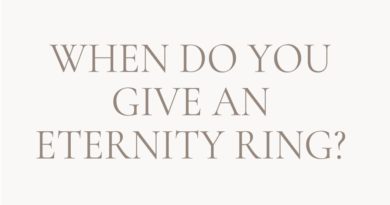 When do you give an Eternity Ring