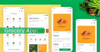 Grocery App Design and Development