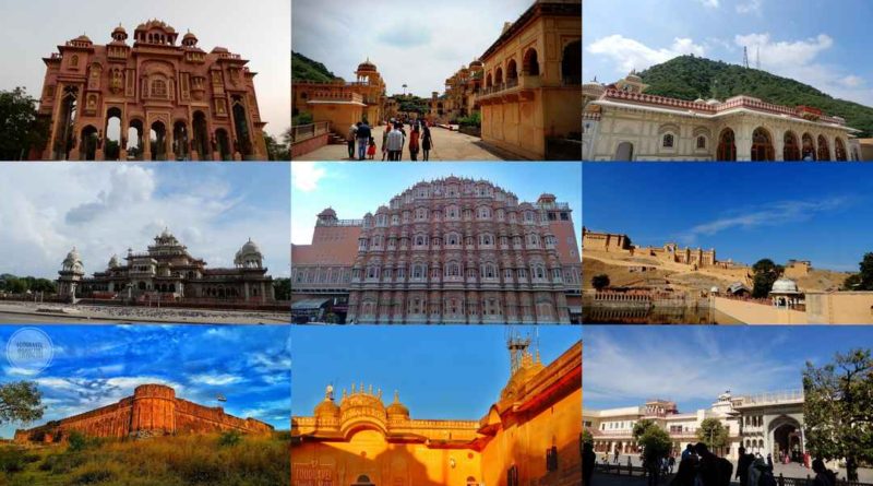famous forts and palaces of the pink city