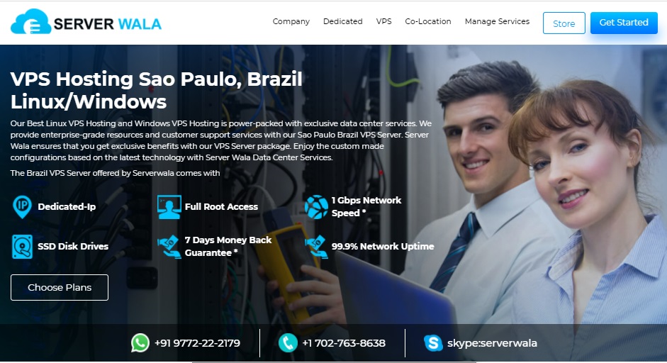 VPS Hosting Brazil