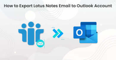 How to Export Lotus Notes Email to Outlook Account
