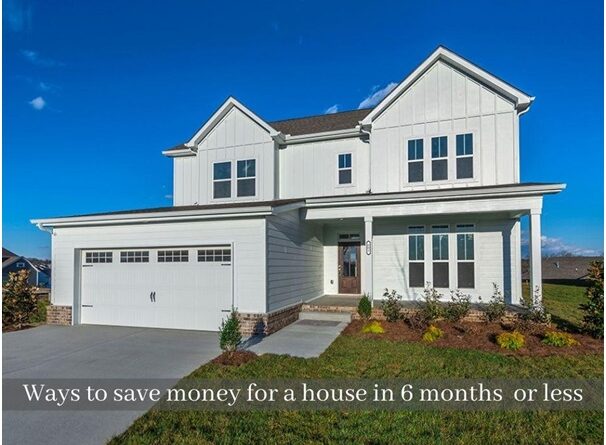 Save money to buy a house