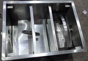 Stainless steel grease trap