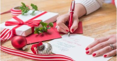 Christmas Card Labels