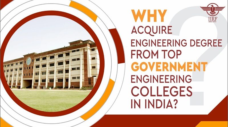 Top government engineering colleges in India