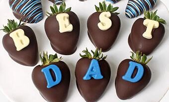 Fathers Day Chocolate Covered Strawberries