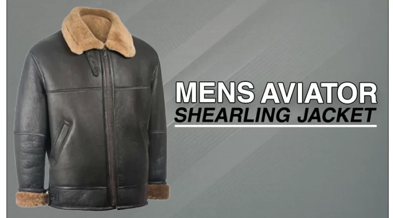 Men Aviator Jacket