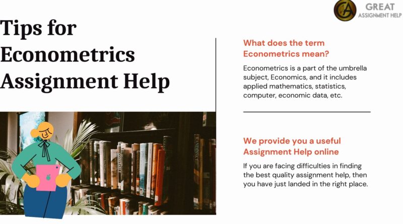 Econometrics Assignment Help