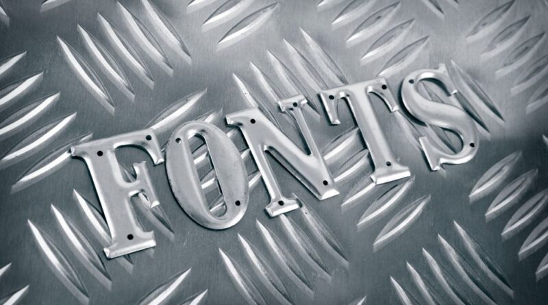 What are the things to Consider when Selecting Fonts