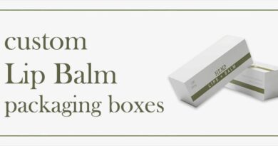 Custom Lip Balm Packaging Boxes