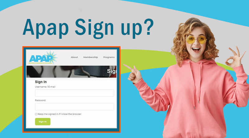 What is the APAP Login