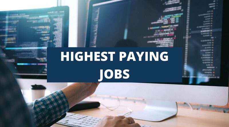 Highest Paying Jobs