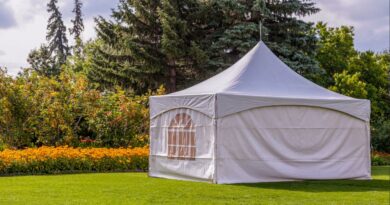 How much Fabric do I need to Drape a Tent