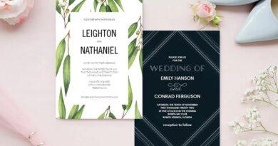 Personalized Wedding Invitations