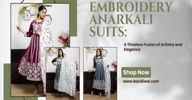 Embroidery Anarkali Suits
