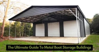 Metal Boat Storage Buildings