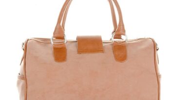 Suede Tan Leather Bag