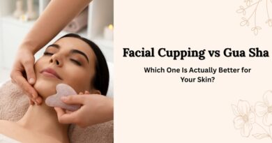 Facial Cupping vs Gua Sha